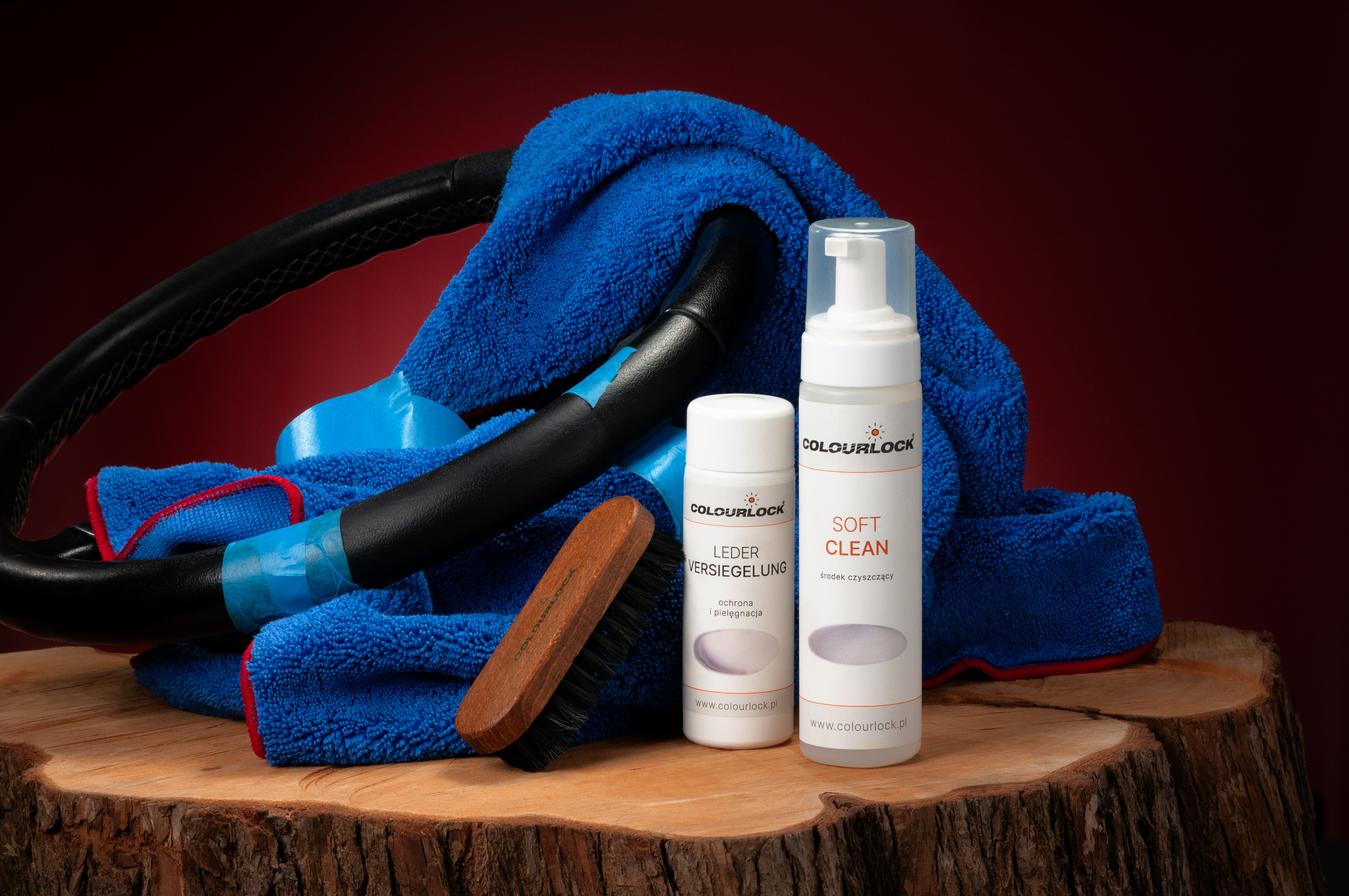 fotografia produktowa - packshot colourlock soft zestaw